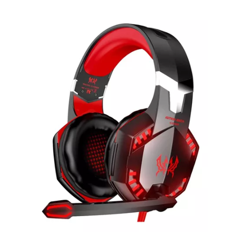 AUDIFONO GAMER G2000 Azul y Rojo