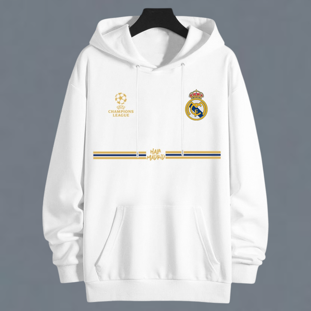 BUZO REAL MADRID LOGOS BORDADOS